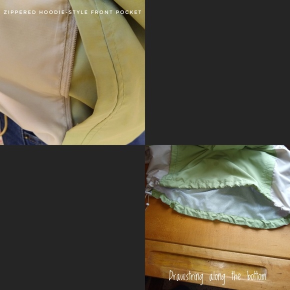 Eddie Bauer Lined Quarter Zip Rain Jacket - Picture 4 of 8